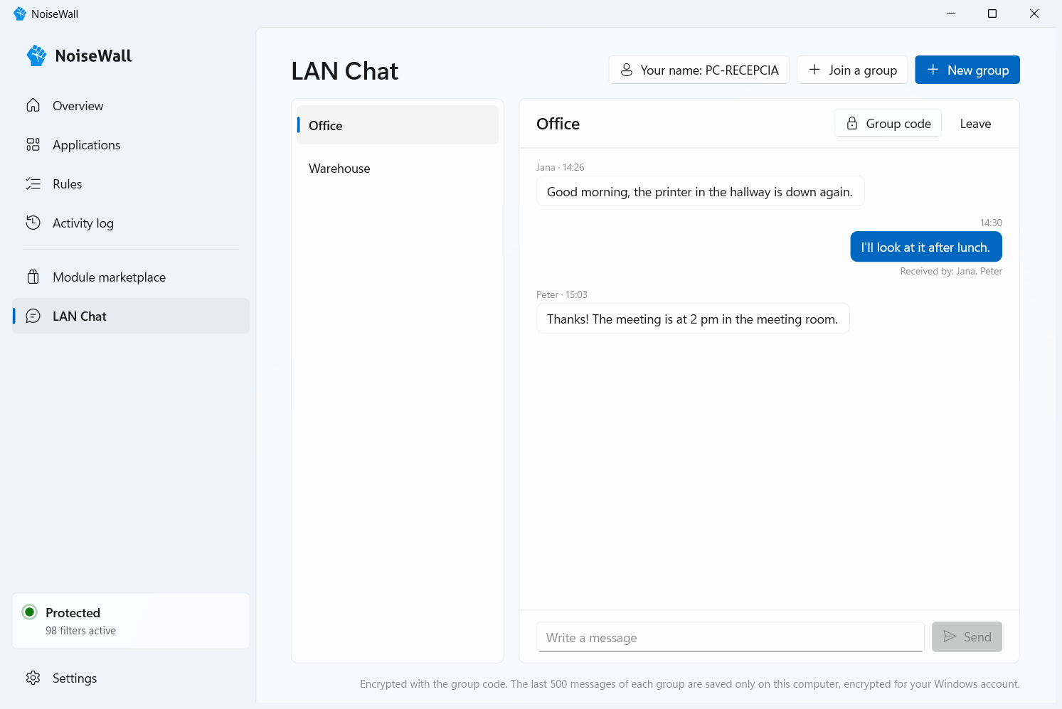 LAN Chat